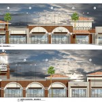 Conceptual design for Retail Center.